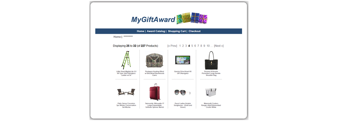Online Gift Catalog